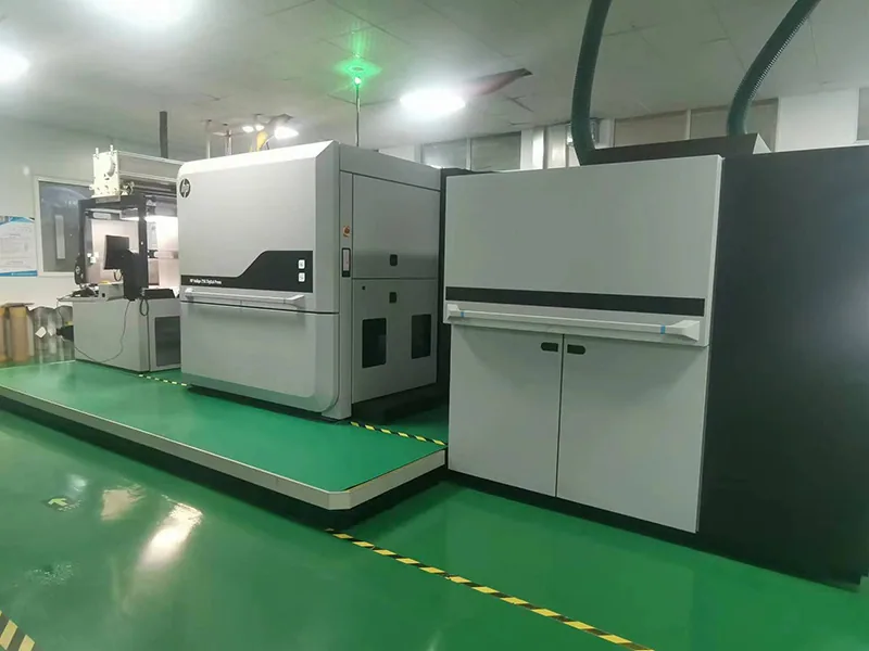 Digital printing at our factory