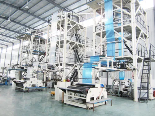 Film blowing at our factory