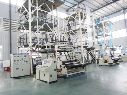 Film blowing at our factory