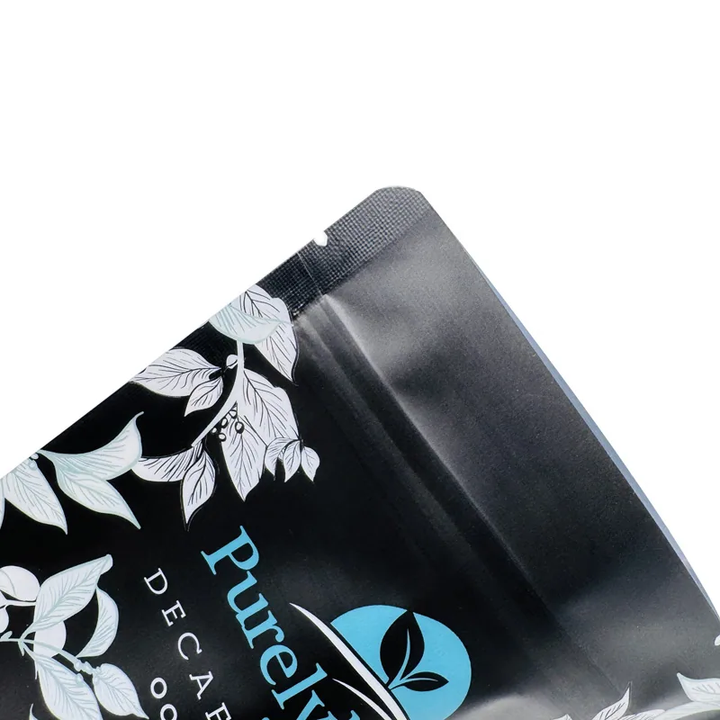 Black Tea Storage Bag - Aroma Lock Black Tea Leaf Packaging Pouch for Long-Term Freshness — detail view