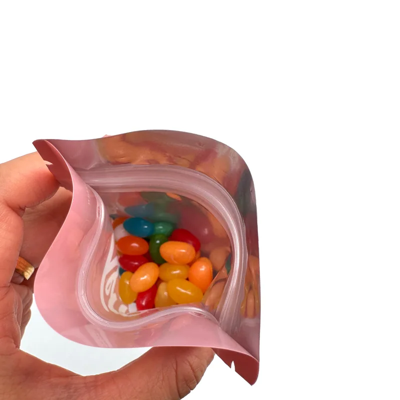 Child Resistant Mylar Packaging Bags - Child Safe Airtight Mylar Storage Bags — detail view