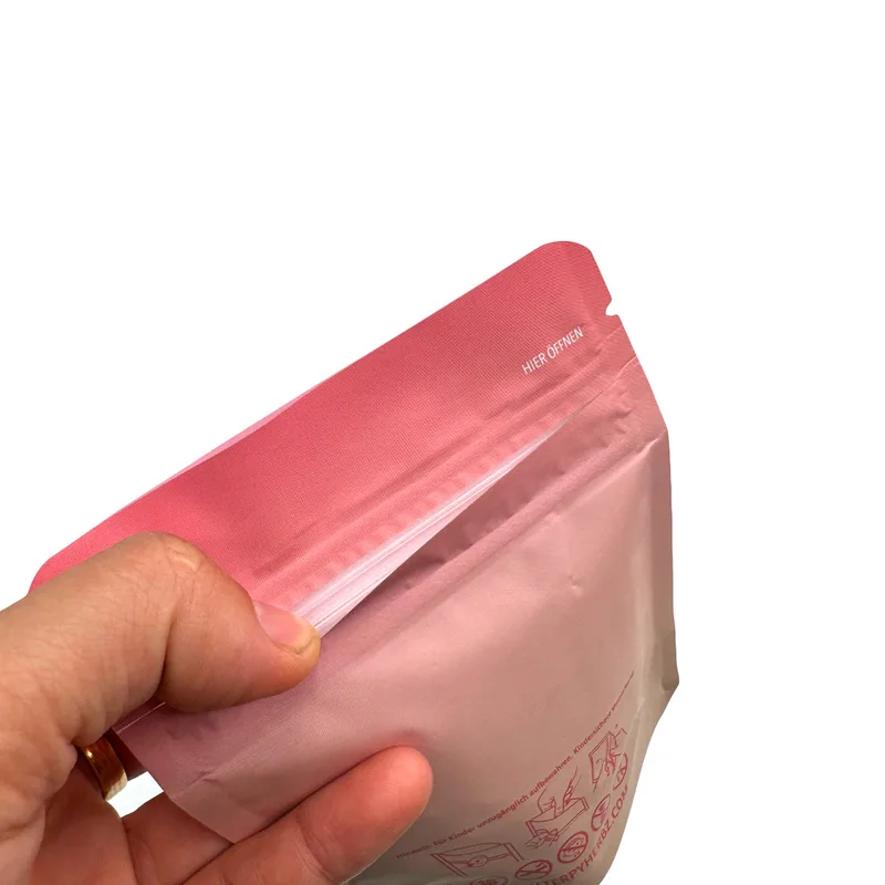 Child Resistant Mylar Packaging Bags - Child Safe Airtight Mylar Storage Bags — detail view