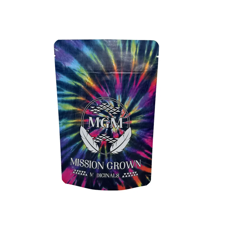Clear Mylar Bag - Transparent Visible Mylar Packaging Pouch for Retail Display — detail view