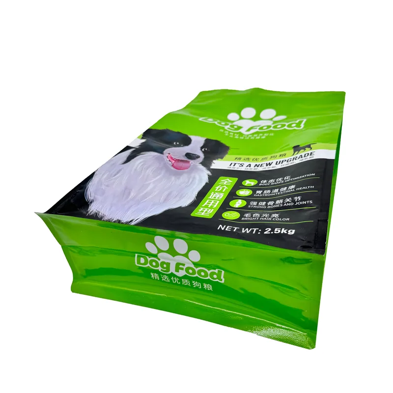 Custom Printed Pet Treat Packaging Bags - Personalized Pet Treat Bags with Logo — detail view