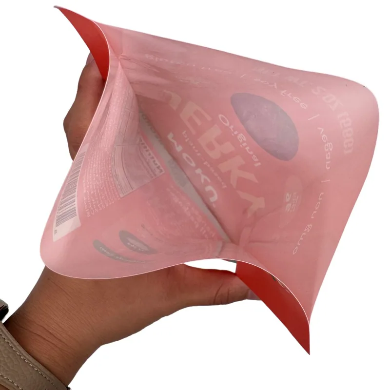 Custom Printed Snack Bags - Personalized Logo Food Packaging Bags for Business — detail view