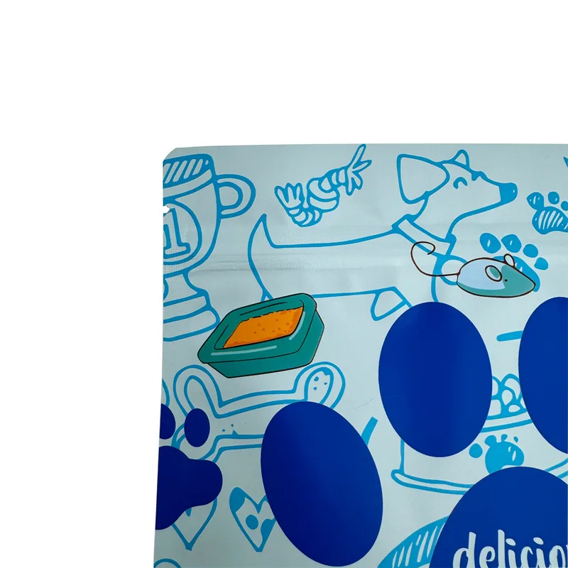 Eco Friendly Recyclable Pet Food Bags - Green Dog/Cat Food Packaging for Eco Brands