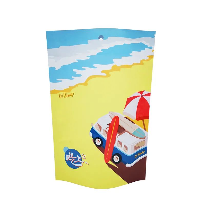 Food Grade Stand Up Doypack - Resealable Snack & Nut Packaging Bags — detail view