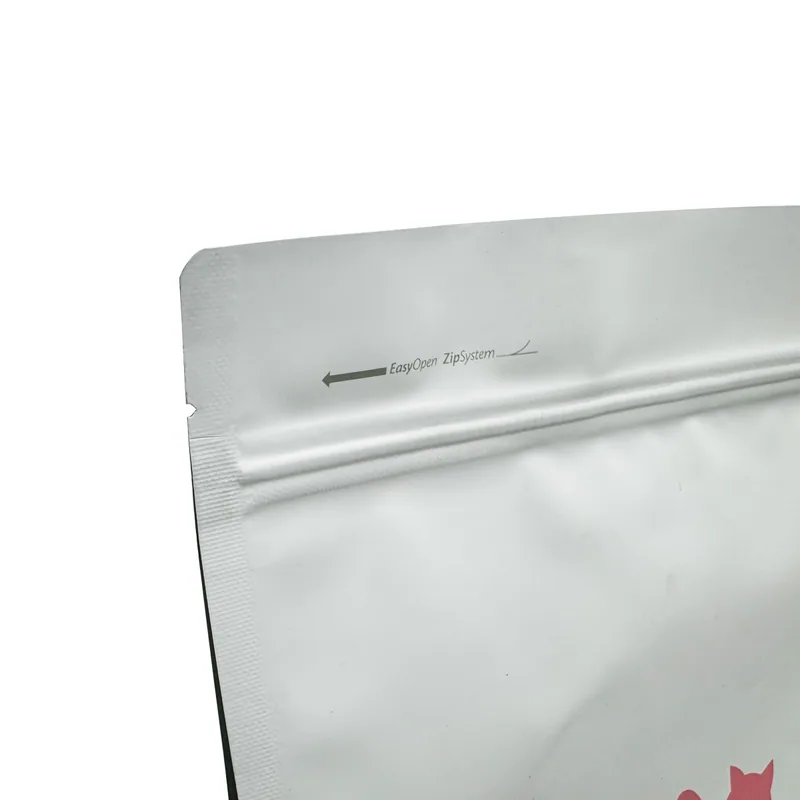 Heavy Duty Pet Food Packaging Bags - Zipper & Handle Dog/Cat Food Storage Bags — detail view