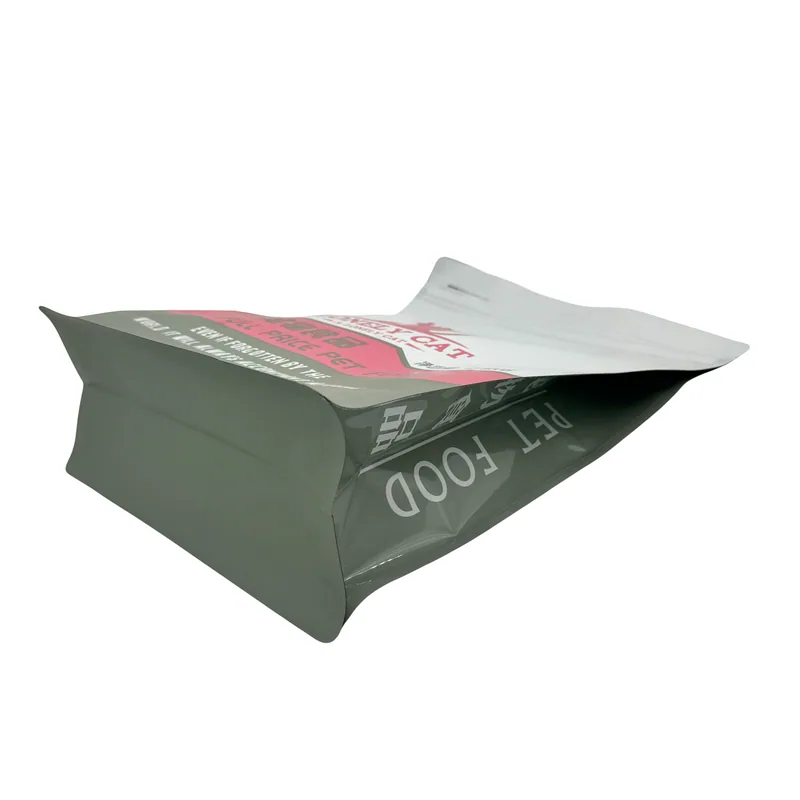 Heavy Duty Pet Food Packaging Bags - Zipper & Handle Dog/Cat Food Storage Bags — detail view