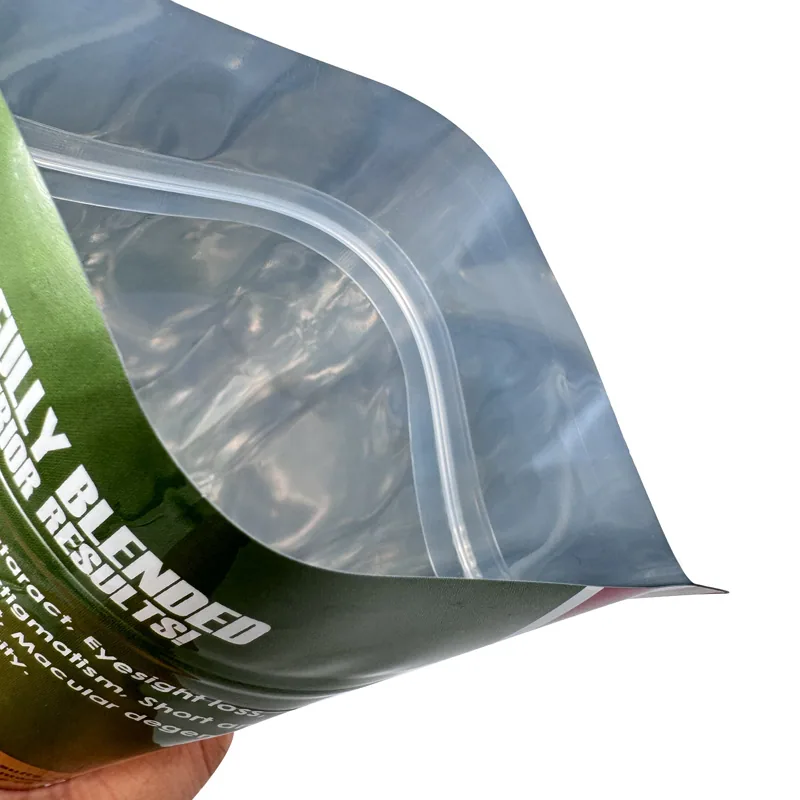 Herbal Tea Packaging Bag - Organic Natural Tea Leaf Storage Pouch for Healthy Brands — detail view