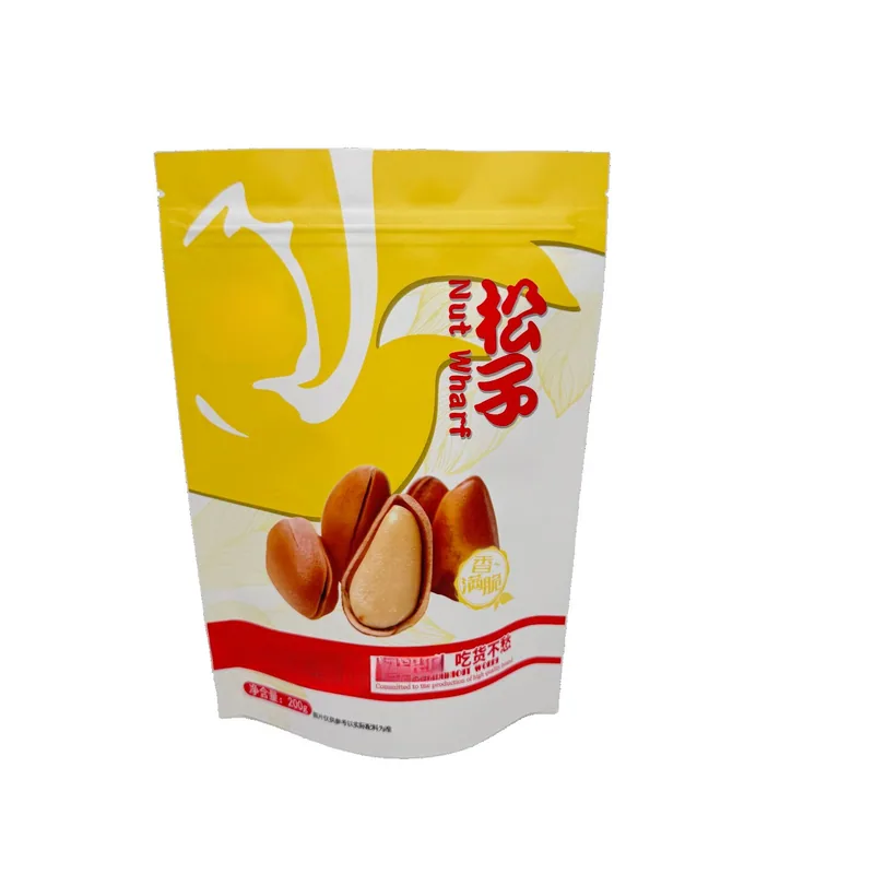 Kraft Paper Stand Up Pouch - Eco Friendly Kraft Stand Up Packaging Bag