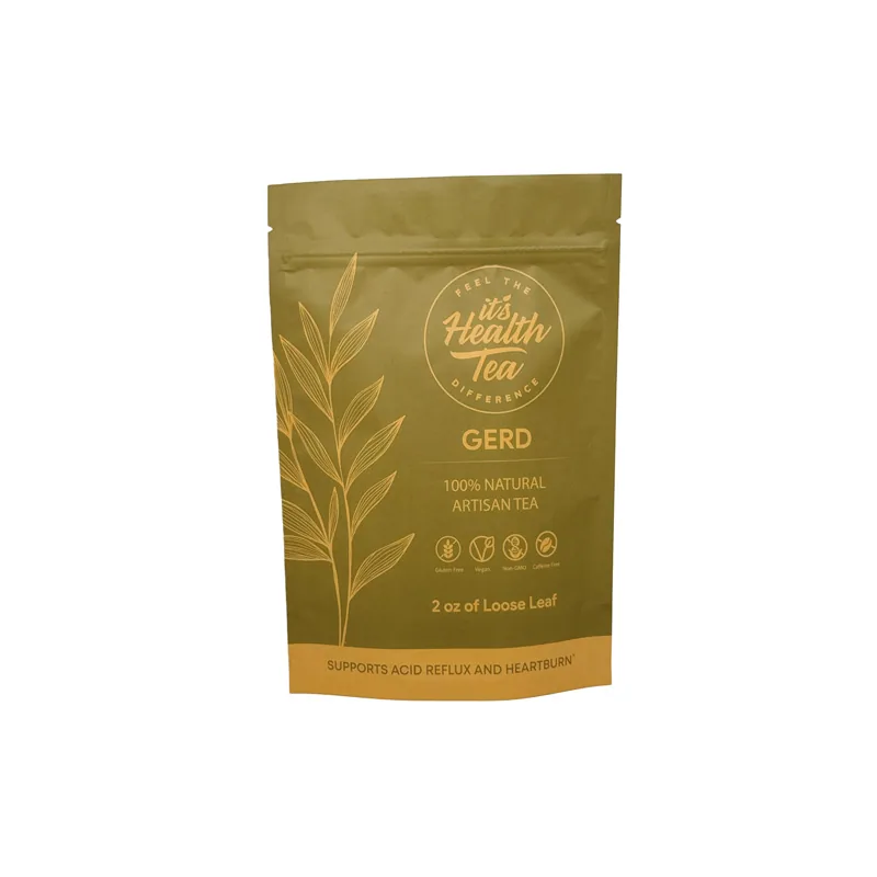 Large Tea Bag for Bulk - Wholesale Big Capacity Tea Leaf Packaging Pouch for Factory — detail view