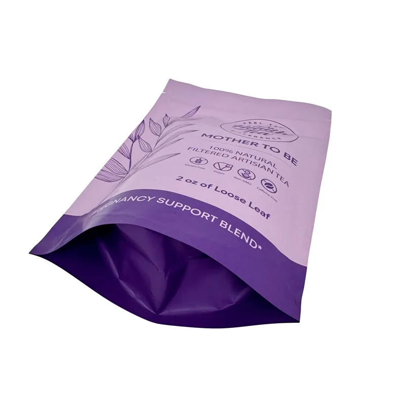 Light Proof Tea Bag - UV Resistant Dark Tea Leaf Packaging Pouch for Sensitive Tea — detail view