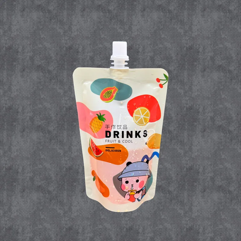 Liquid Food Spout Pouches - Jam/Sauce/Soup Packaging with Leak Proof Spout