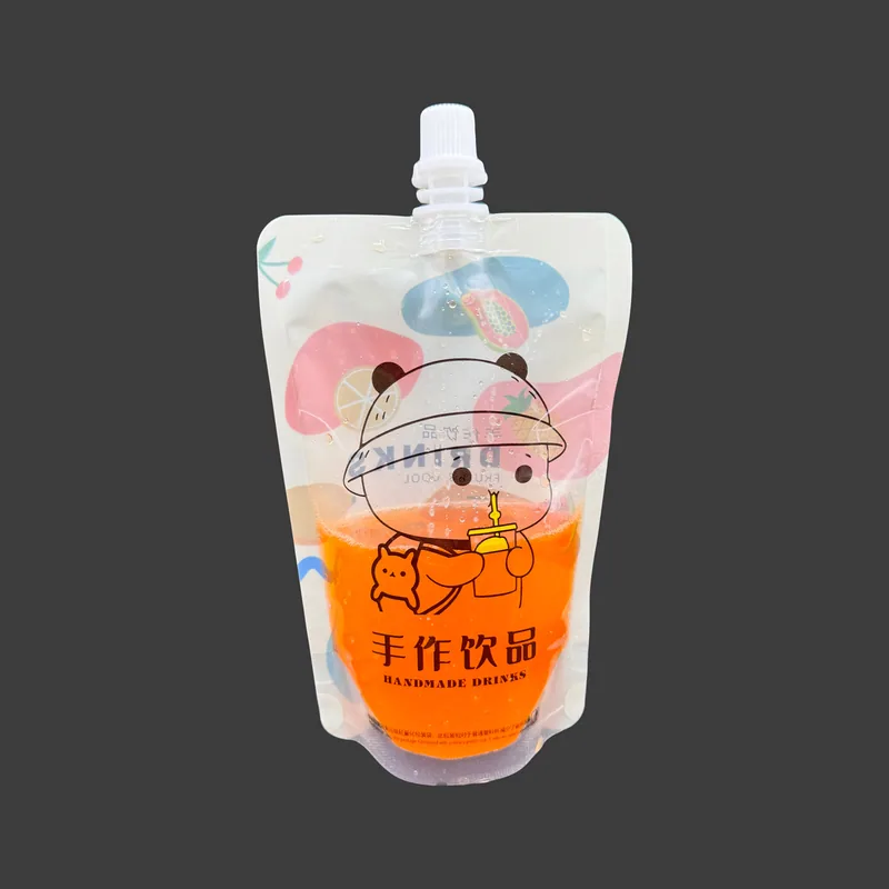 Liquid Food Spout Pouches - Jam/Sauce/Soup Packaging with Leak Proof Spout — detail view