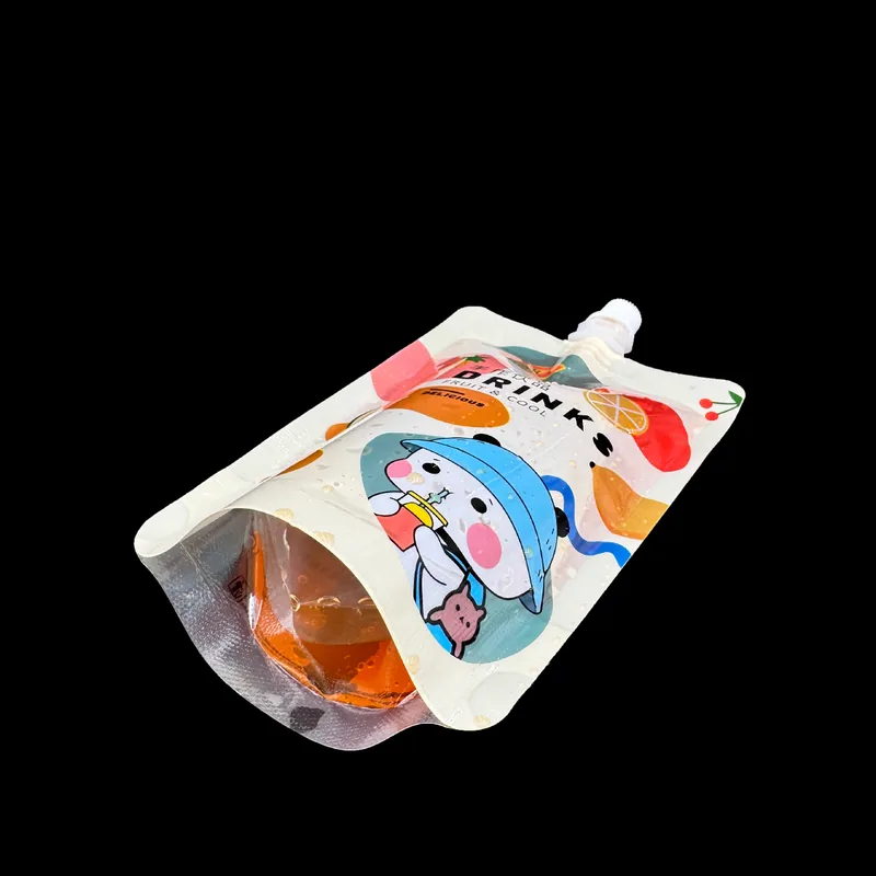Liquid Food Spout Pouches - Jam/Sauce/Soup Packaging with Leak Proof Spout — detail view