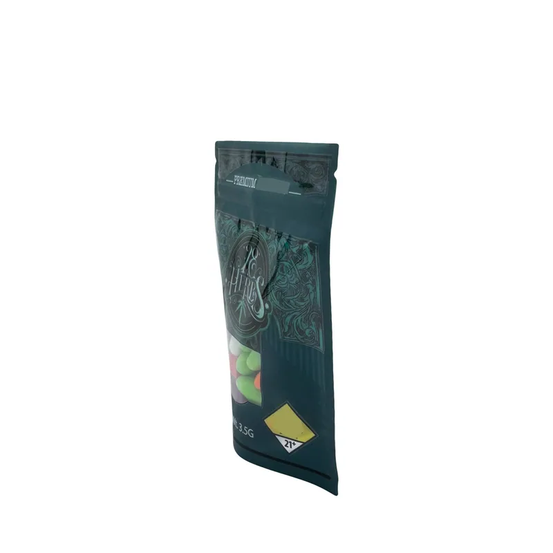 Matte Mylar Pouches - Premium High Barrier Mylar Packaging for Luxury Products — detail view