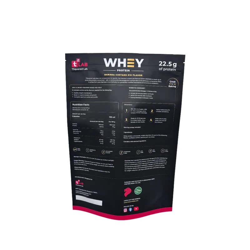 Matte Stand Up Pouch for Food - Premium High Barrier Matte Stand Up Packaging Bag — detail view