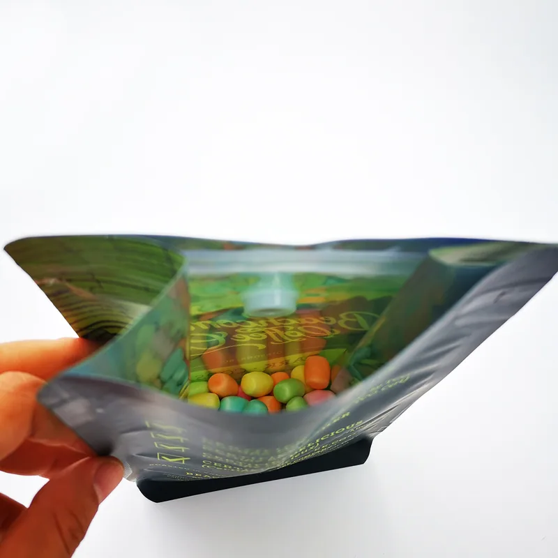 One Way Valve Coffee Packaging Bags - High Barrier Coffee Bags for Roasters — detail view