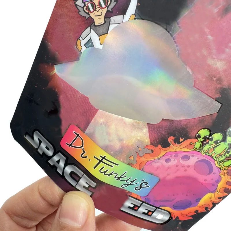 Small Mylar Bag for Samples - Mini Portable Mylar Packaging Pouch for Trial & Promotion