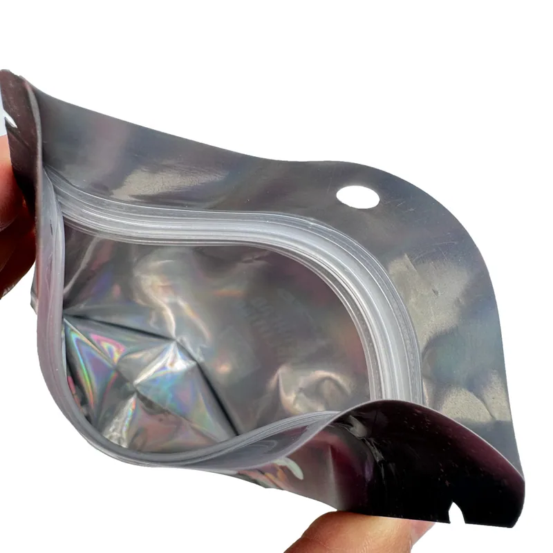 Small Mylar Bag for Samples - Mini Portable Mylar Packaging Pouch for Trial & Promotion — detail view