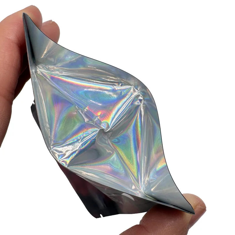 Small Mylar Bag for Samples - Mini Portable Mylar Packaging Pouch for Trial & Promotion — detail view