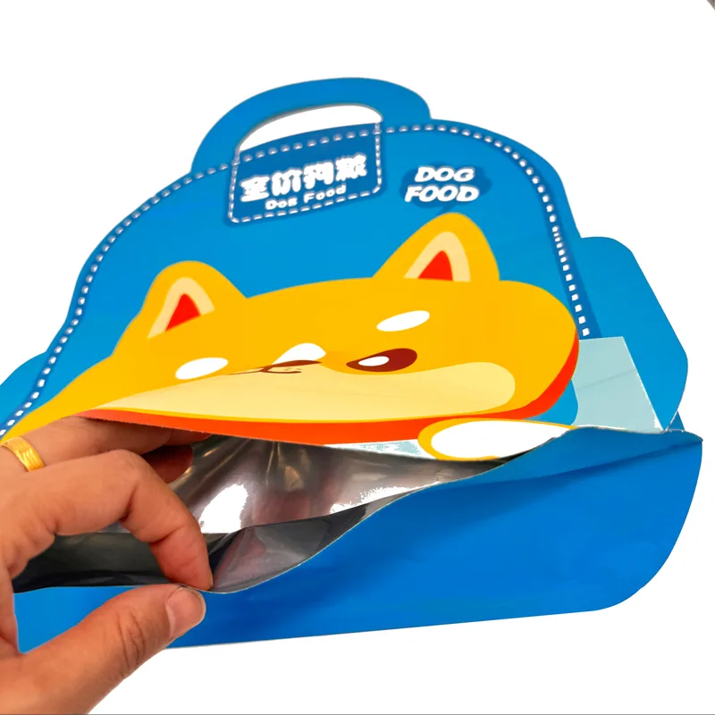 Small Sample Pet Treat Bags - Mini Pet Treat Packaging for Trial & Promotion — detail view